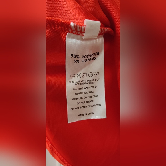 Red Skater, Fit and Flare Mini Skirt - Picture 3 of 3